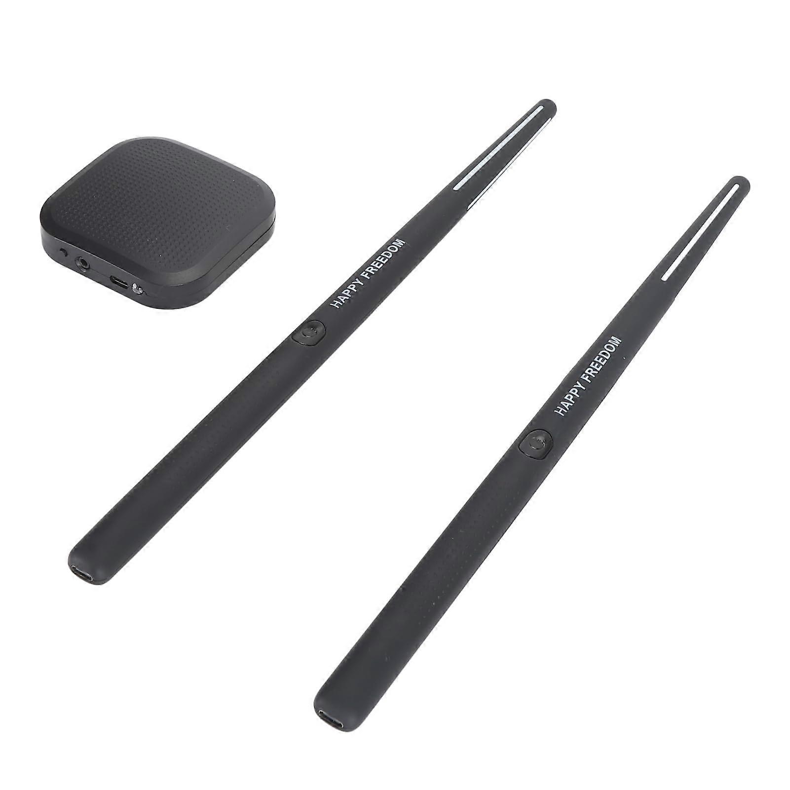 Air Drum Sticks with Precise 3D Motion Sensing for Silent Practice, Rechargeable Electronic Drum Set