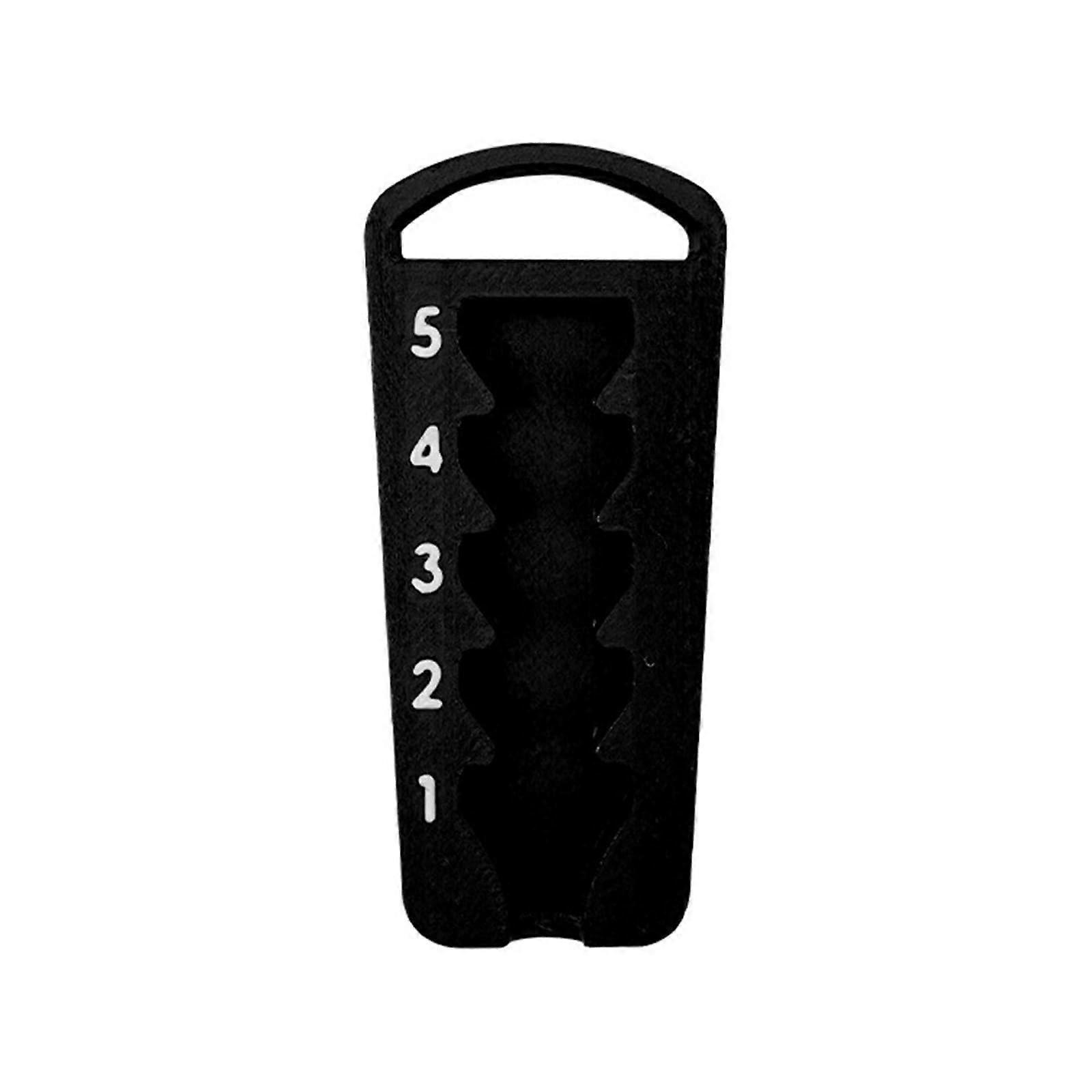 Golf Tee Height Adjustment Tool with Ergonomic Grip, 5Level Adjustable Golf Tees for Practice