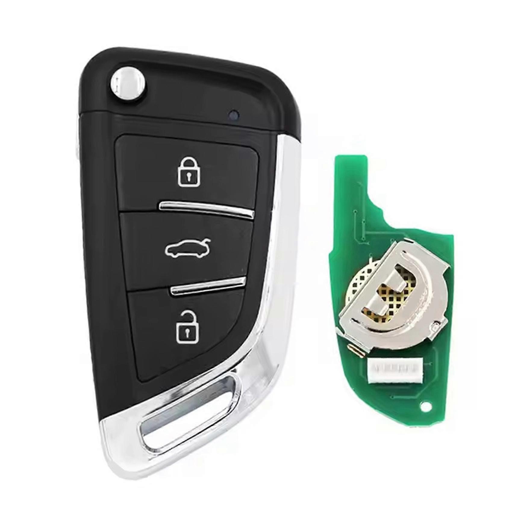 2X 433MHz Portable Cloning Remote Control for Car Keys Wireless Duplicator Fixed Code Face-to-Face Learning Transmitter