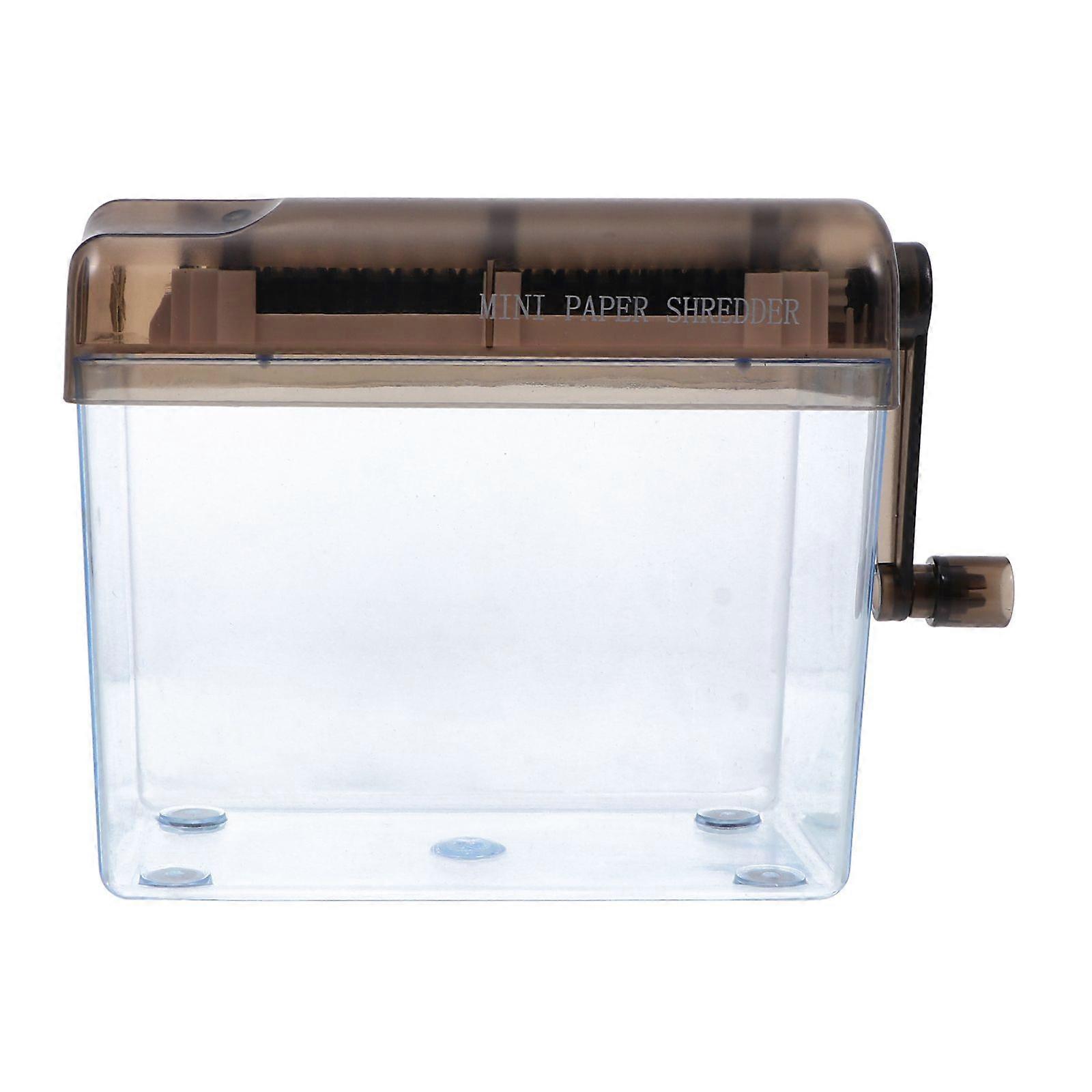 Mini Paper Shredder Machine Manual Cutter Strip Document Cutting Machine Tool