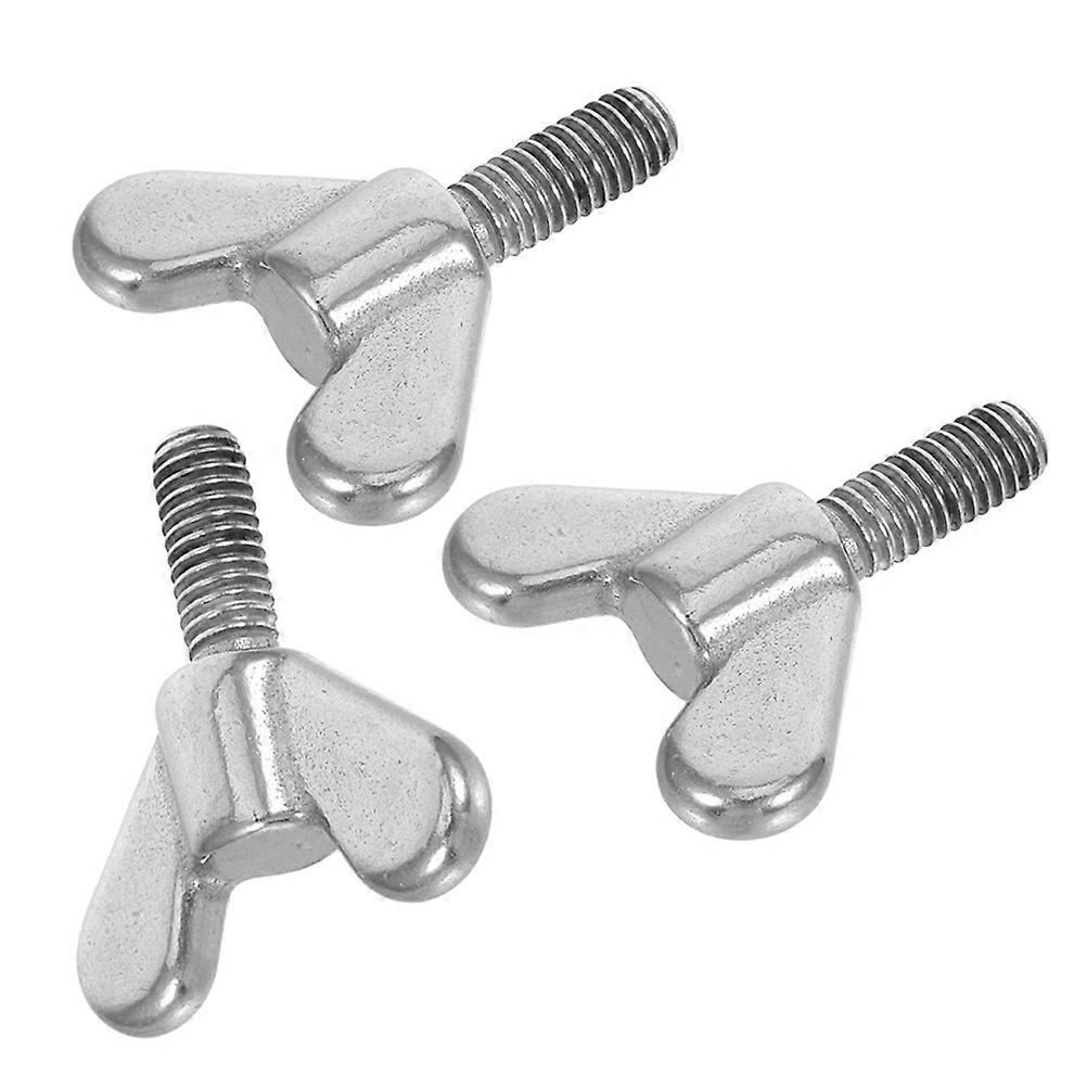 Wing Nut Screw Stainless Steel Hardware for Flagpole Base 9Pcs Kit