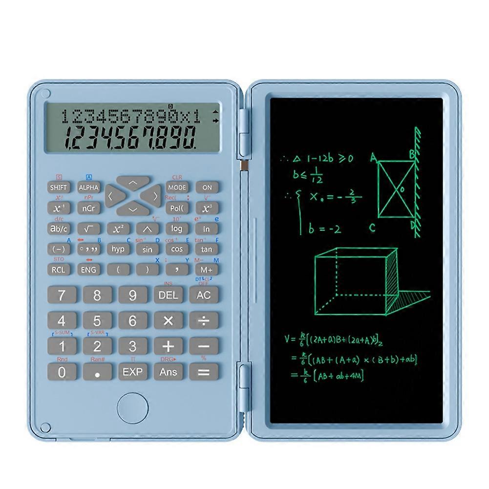 USB Portable Function Calculator Multifunction Smart Sintific LCD Screen Writing Rechargeable Drawi