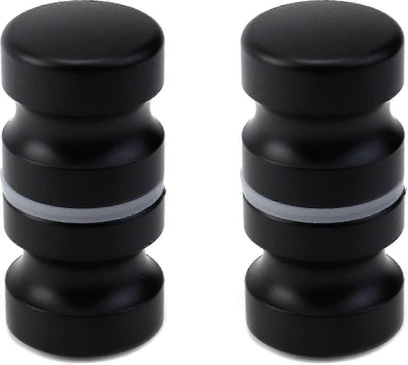 2pcs Black Bathroom Pull Handles, Shower Glass Door Knobs, Back To Back Shower Door Knobs XXF