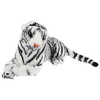 Stuffed Dolls Simulation Tiger for Home Decoration White Plush Doll