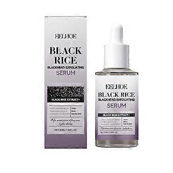Schwarzes Reis-Serum, glättende Hautpflege-Essenz, leichtes, feuchtigkeitsspendendes Serum für die tägliche Anwendung, 50 ml