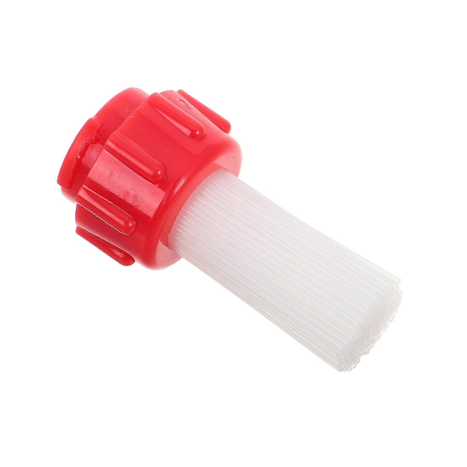 Red Coffee Grinder Cleaning Brush for Quick Espresso Machine Cleaning