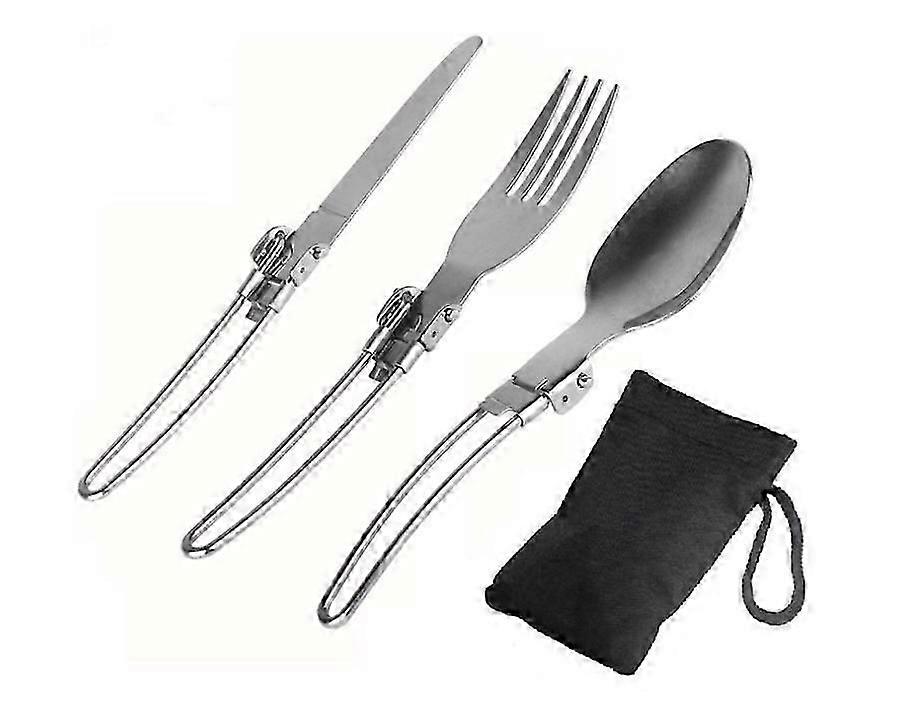 Cutlery Set, Portable Outdoor Tableware, 3pcs Set