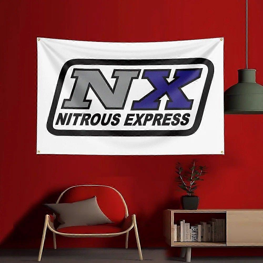 Nitrous Express NX bilracingflagga VQ0465