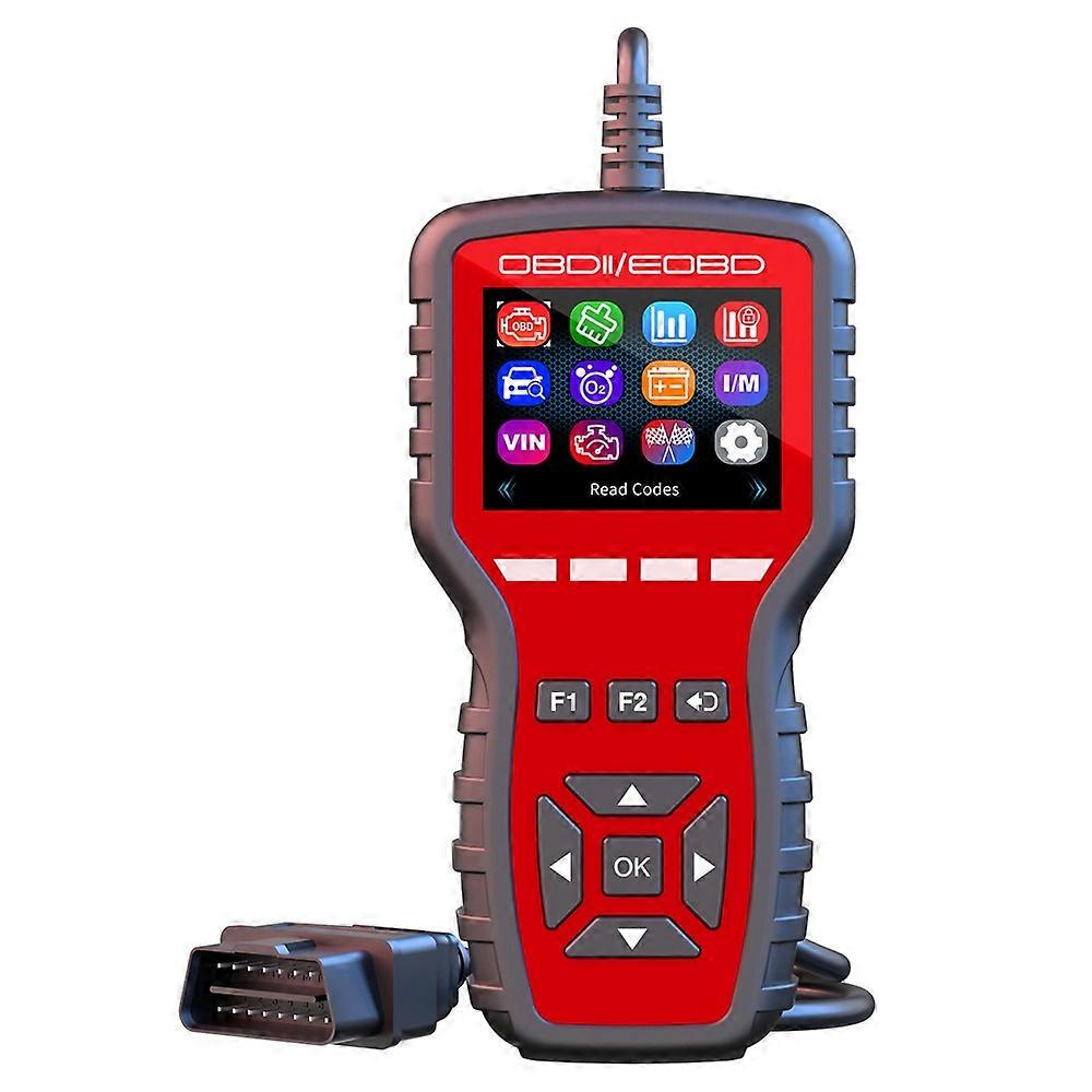 K2 OBD2 Car Diagnostic Scanner 40000+ Codes Color Screen Engine Fault Code Reader Clear Tool