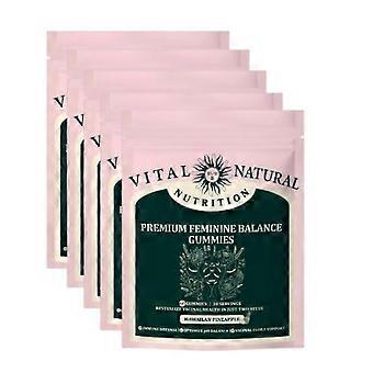 Vital Source Nutrition - 60 Cápsulas de Gel Nutricional e Mastigáveis ​​- para a Saúde e Bem-Estar da Mulher