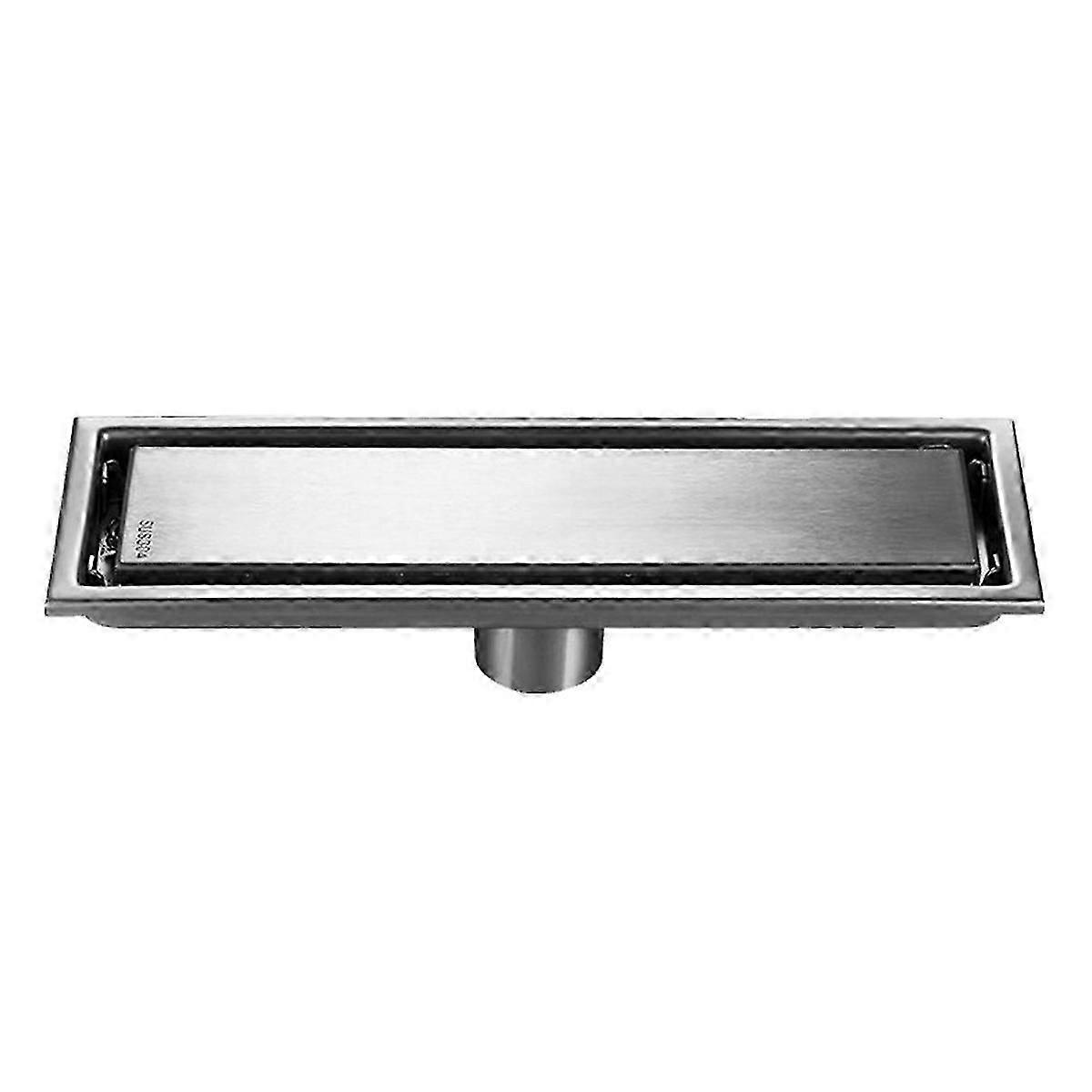 Stainless Steel Shower Drain, 304, 10x20 cm, Rectangular-Good