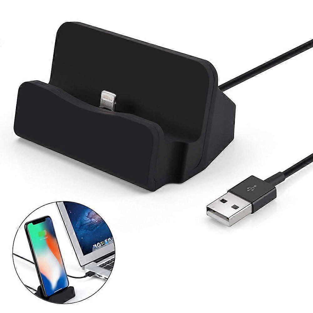 Charging Base Bracket--Black [Apple Interface]