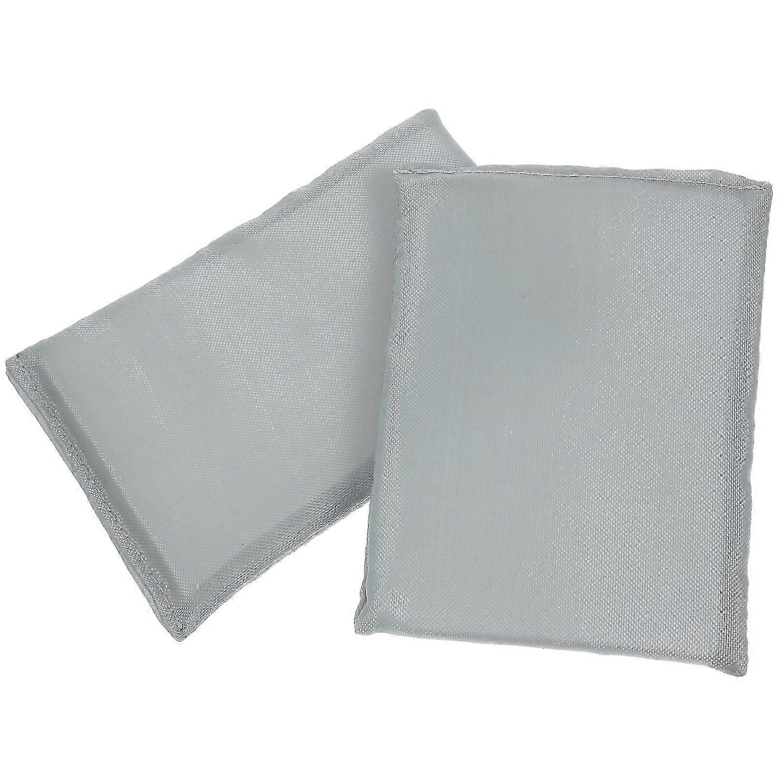 Camera Bag Insert with Protective Padding and Adjustable Dividers for Travel Storage Grey Polyester