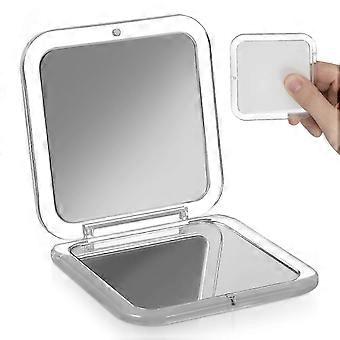Folding Mirror Purse Mirror Small Travel Makeup Mirror Portable Handheld Mirror Compact Mirror Personal Mirror 15x Magnification
