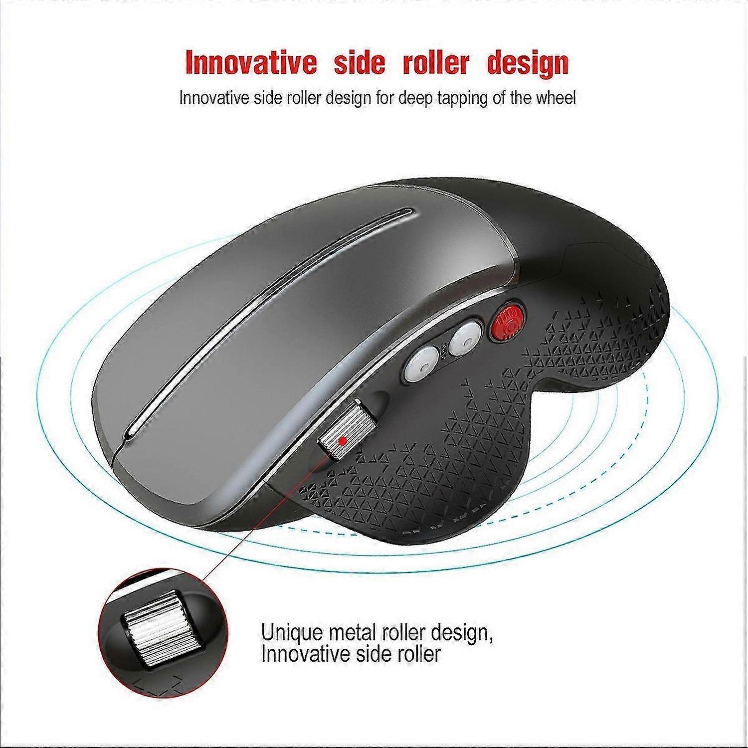 Wireless Bluetooth Mouse Rechargeable 2.4G Wireless Mouse