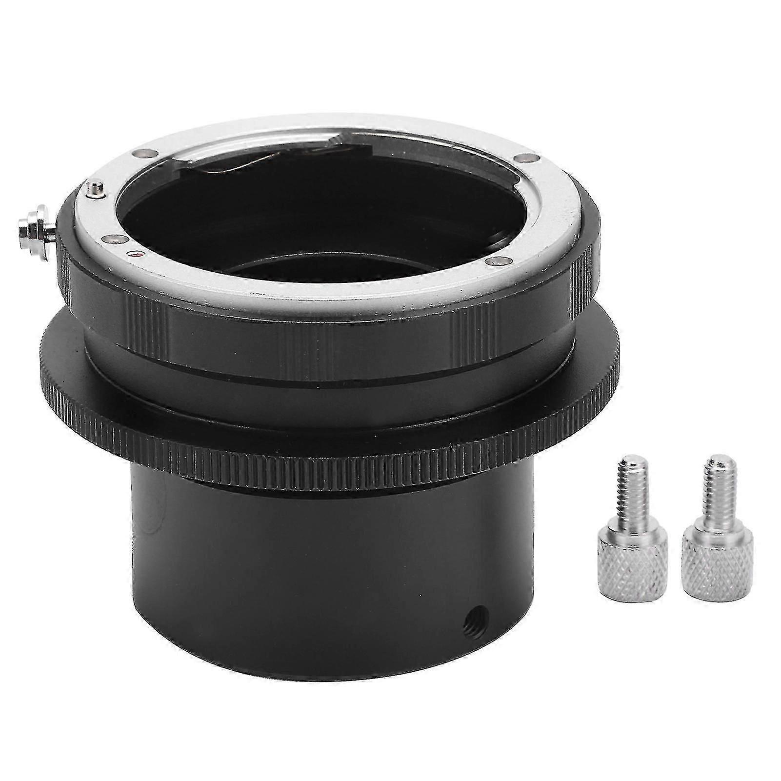 Camera adapter for Nikon F mount telescopes