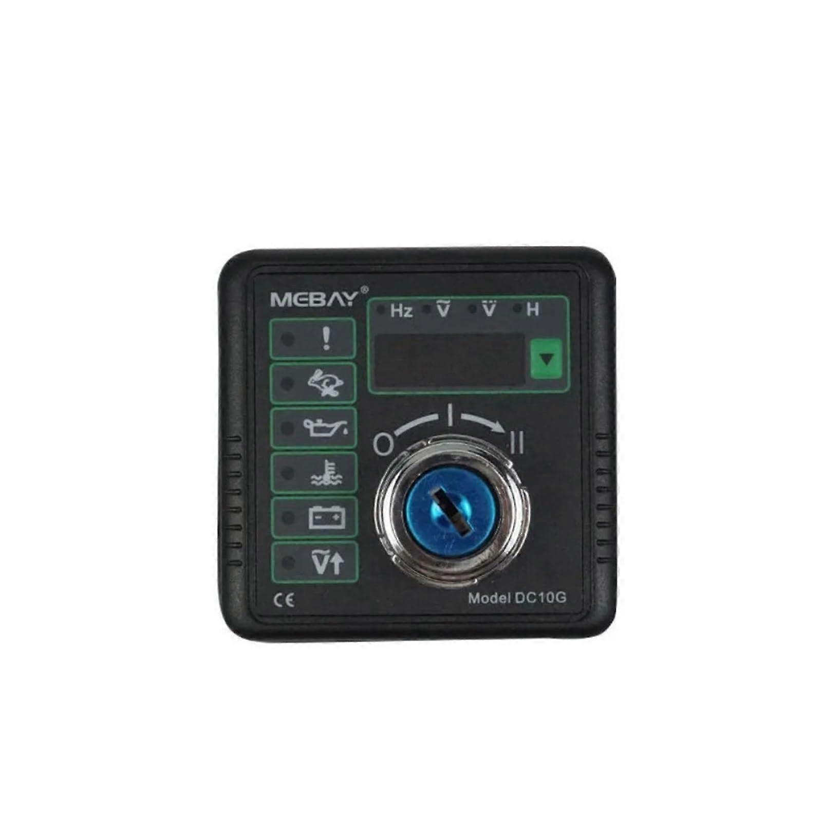 Generator Set Controller DC10G Manual Engine Start Stop with Compact Panel and Versatile DC Compatibility