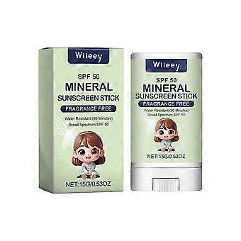 2pcs Gentle Protection Stick, For Kids' Summer Outdoor & Beach Activities, Moisturizing, Easily Absorbed