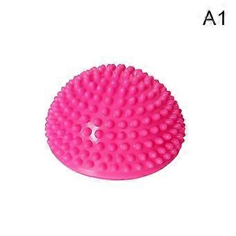 Opblaasbare halve bal voor massage, balanstraining, tactiele fitnessbal, antislip core trainer voor yoga, pilates en thuistraining