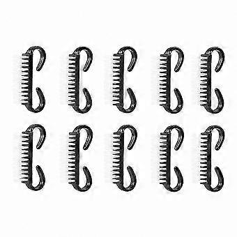 10-Pack Nail Dust Brushes Portable for Manicure Applications