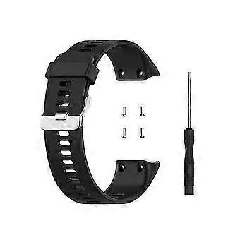Soft Silicone Replacement Watch Band Watch Strap for Garmin Forerunner 35/30 WOI