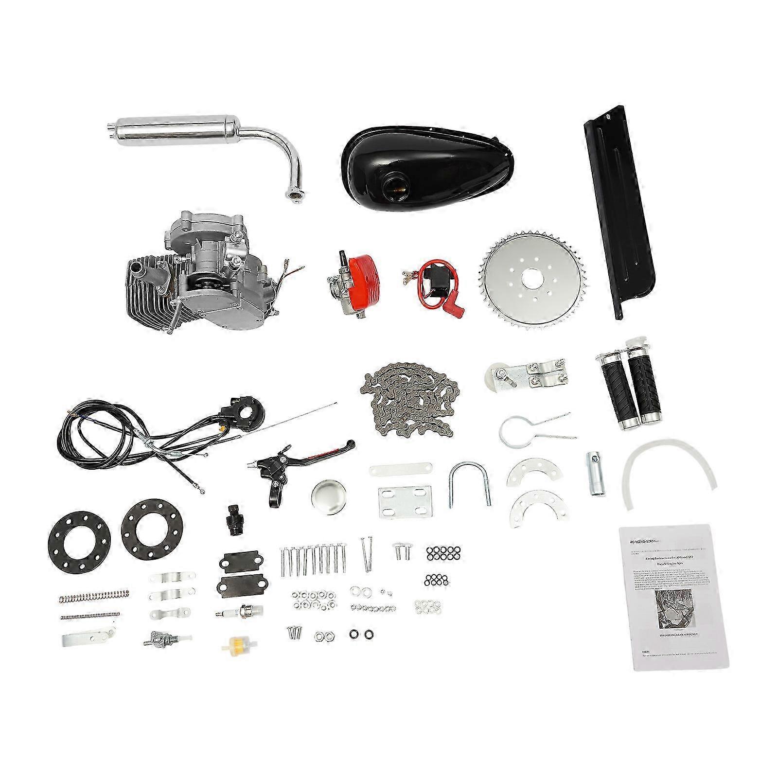 100cc 2-Stroke Bicycle Engine Kit with 44 Tooth Sprocket