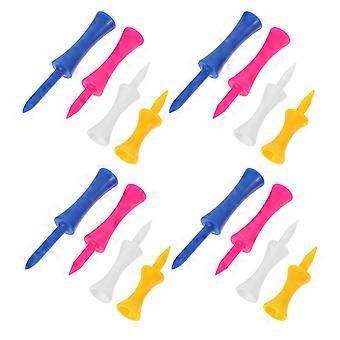 Golf-Tees, Kunststoff-Golf-Halter für Golfer, 240-teiliges farbenfrohes Set