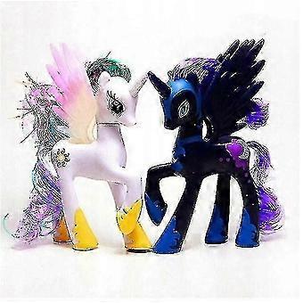 2pcs My Little Pony Princess Luna Celestia Set