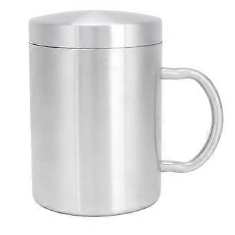 Reusable Thermal Camping Cup Stainless Steel Double Wall Lightweight Durable