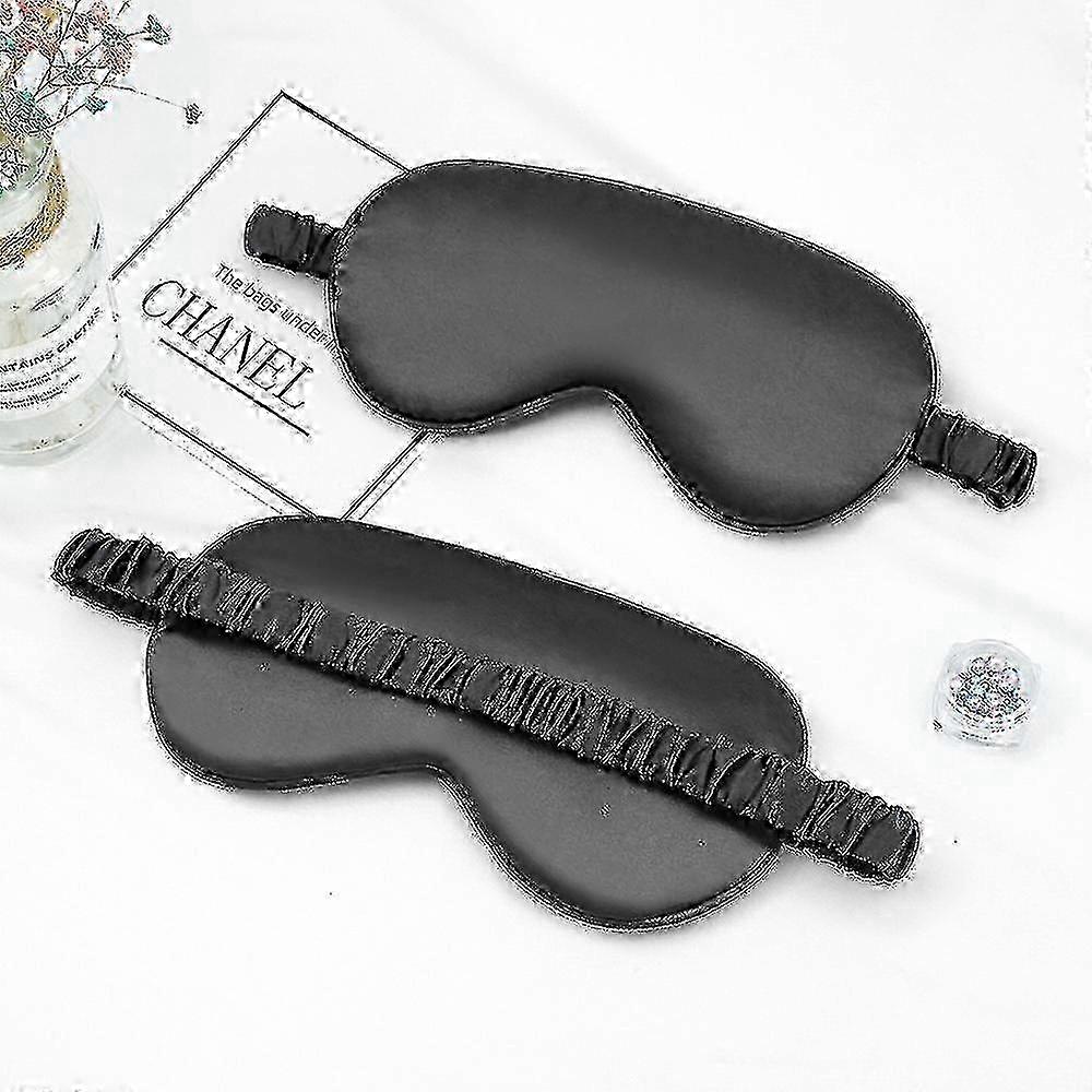 Silk-Feel Eye Mask Soft Light Blocking