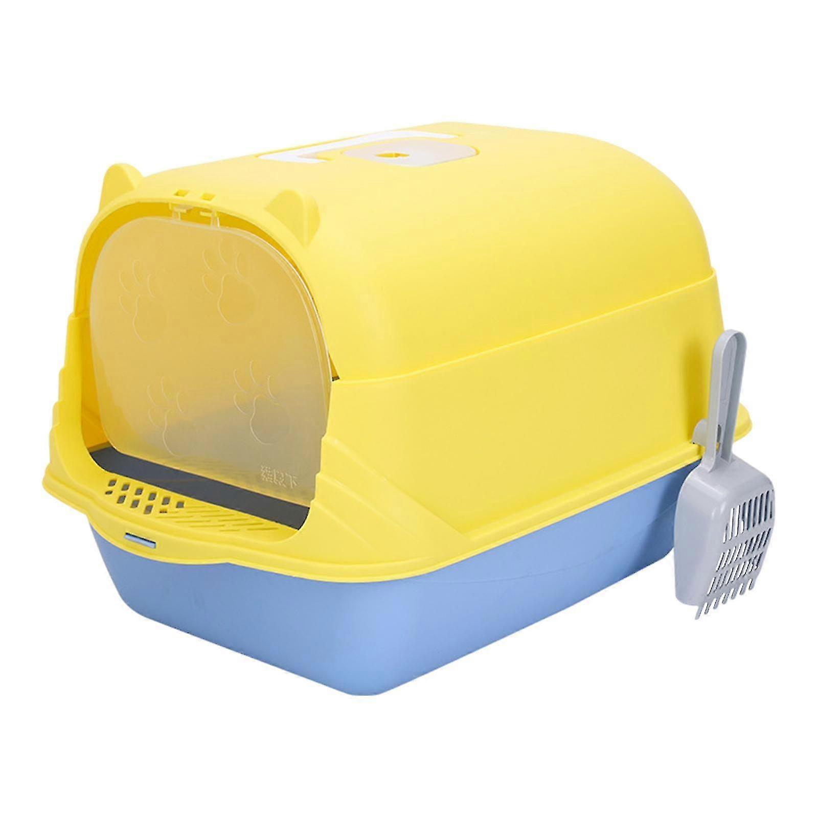 Fully Enclosed Extra Large Cat Litter Box