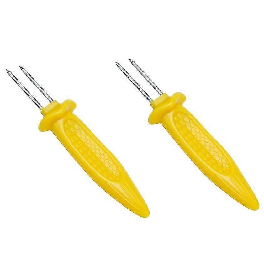 Non-Slip Corn-Handle Stainless Forks