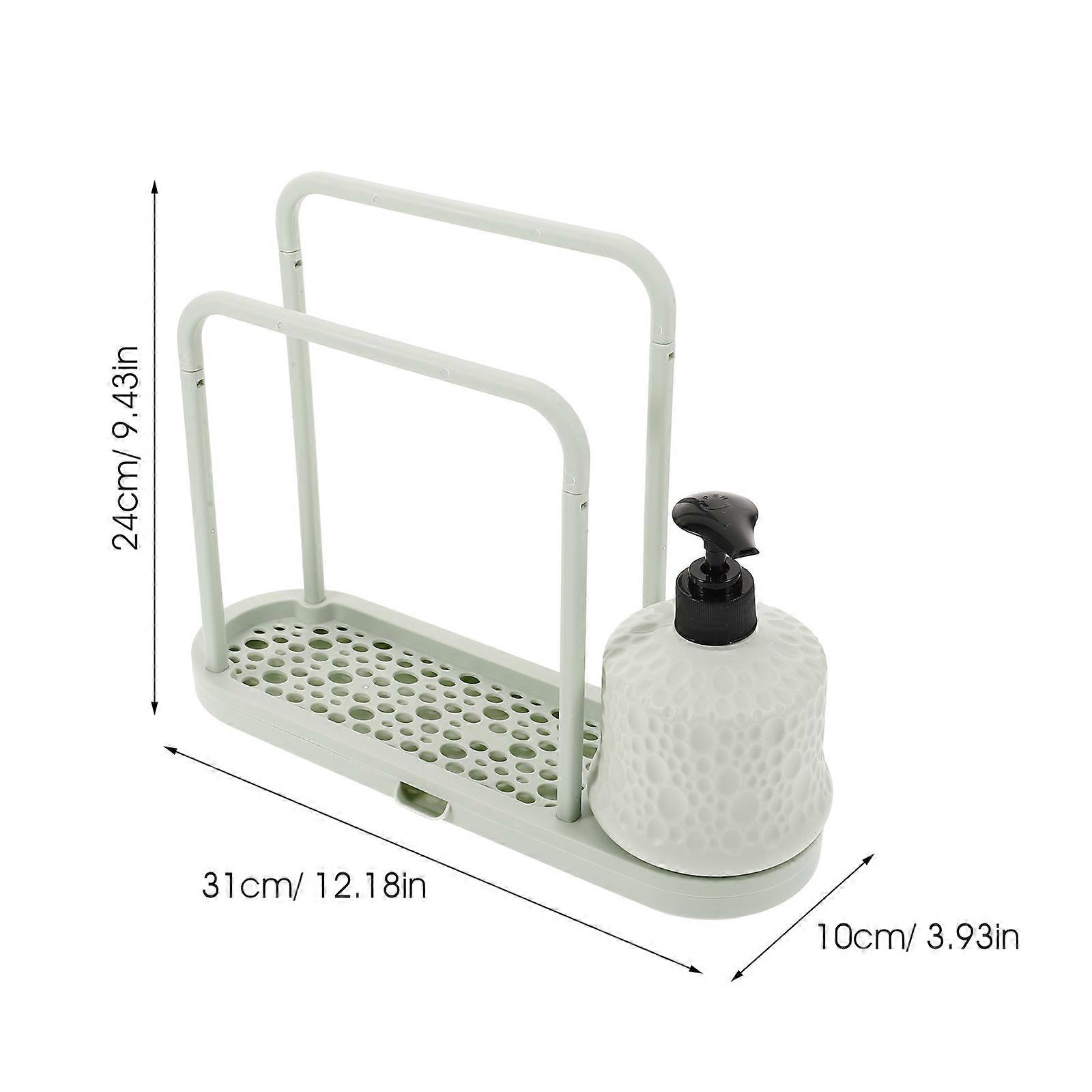 Kitchen Sponge Holder Multi-Function Rag Storage Rack