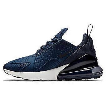 Nike Air Max 270 Dämpfung, abriebfest, niedriges Oberteil, Freizeitschuhe, Blau, Unisex, AJ7372-400