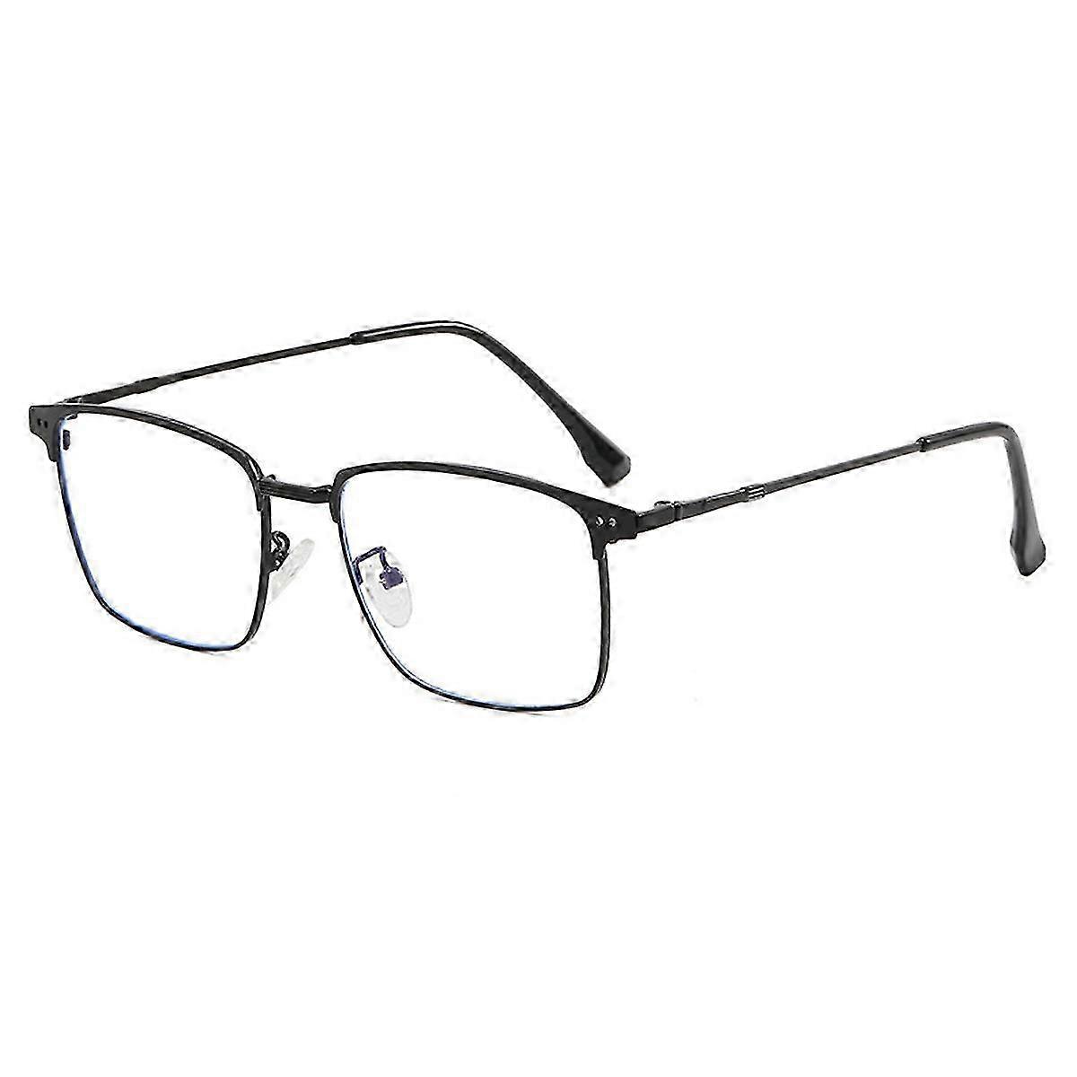 Silicone-Pad Titanium Blue Light Glasses