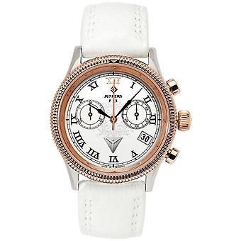 Chronograph f13 Lady Quartz Analog Women's Watch with Cowhide Bracelet 6585-5