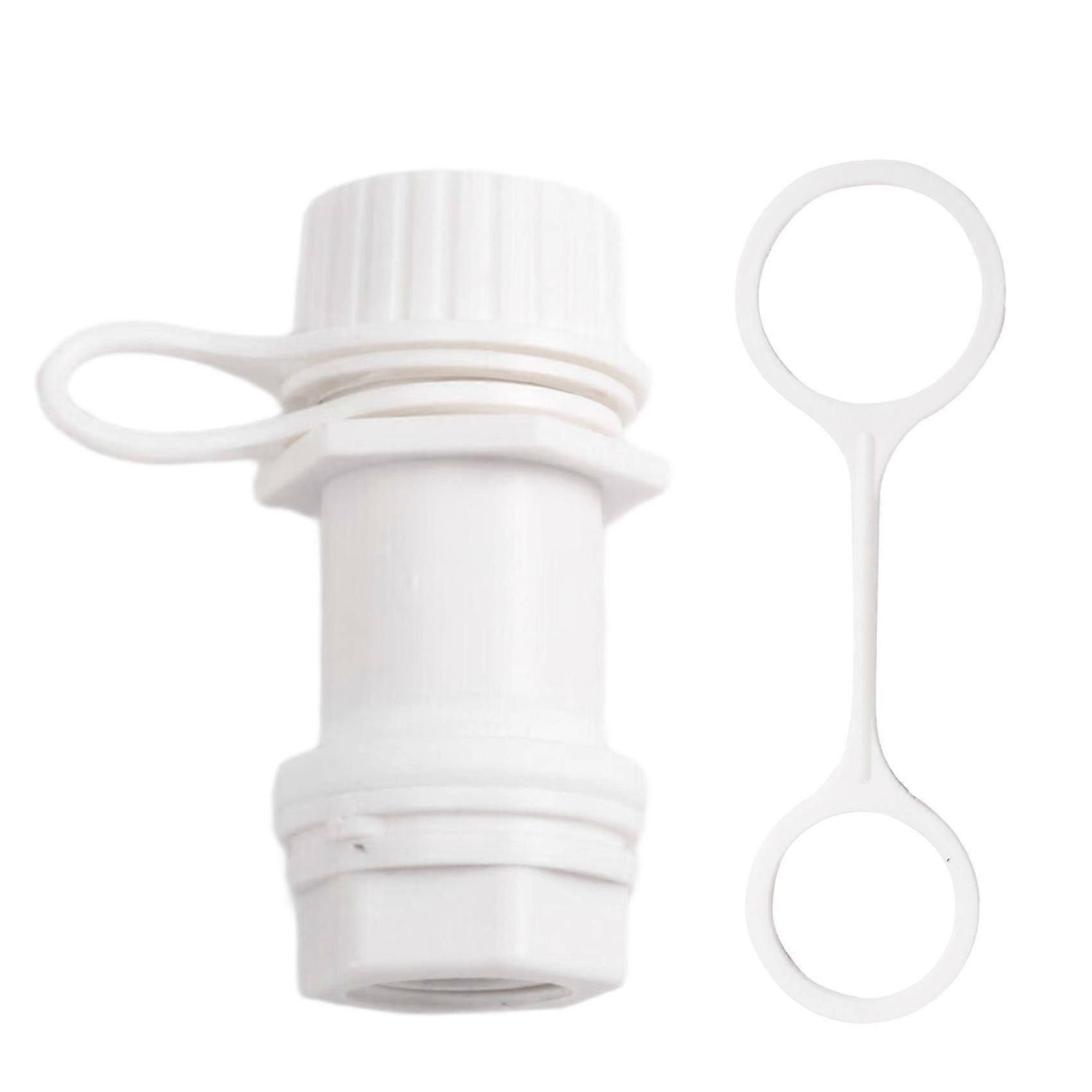 Threaded Drain Plug with Tethered Cap for Igloo 50-165 Qt Coolers