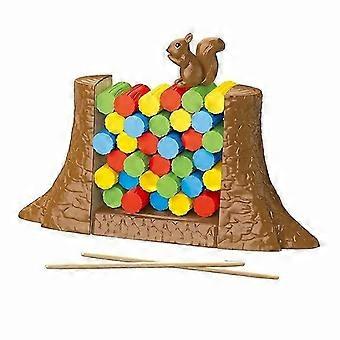Kids Balance Tower Board Game Stacking Blocks Puzzle Toy Family Games Save The Collapsing Squirrel compatible with Toddlers Christmas Gift Inter