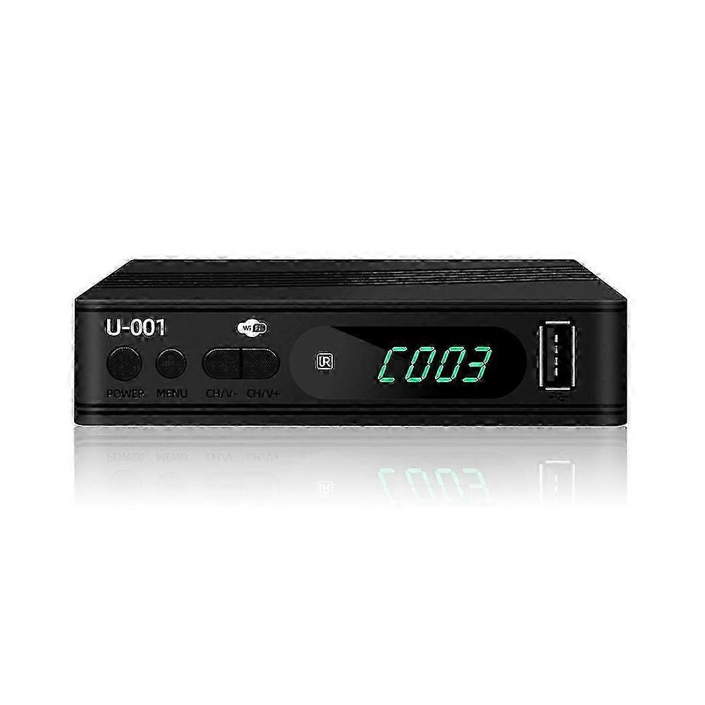 DVB-T2 Digital TV Receiver HEVC HD TV Decoder with USB EU Plug