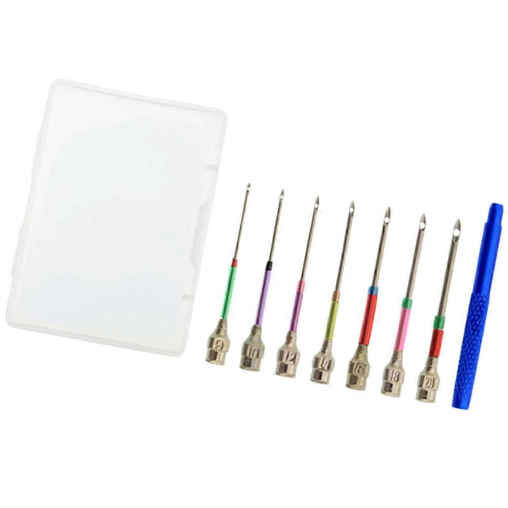 Embroidery Pen Crewel Needle for Replaceable Use 1Set Assorted Color