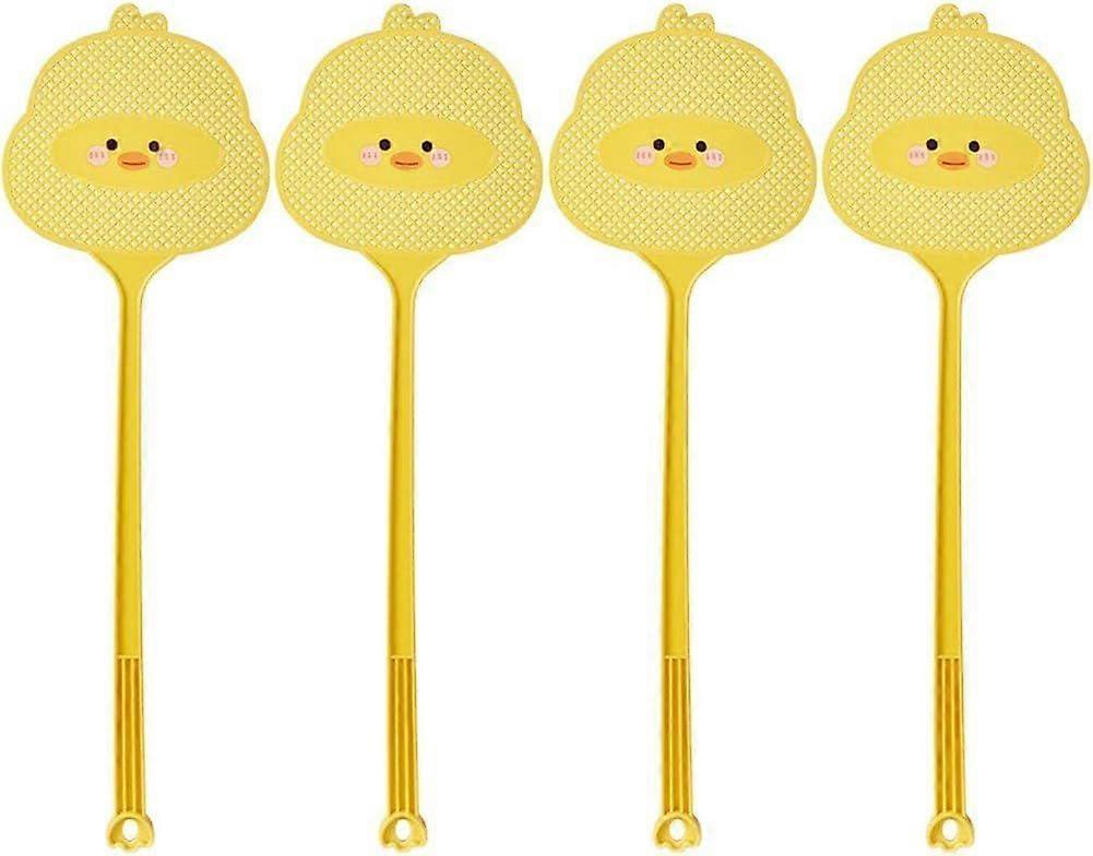 Cute Chicken Shaped Fly Swatter Set