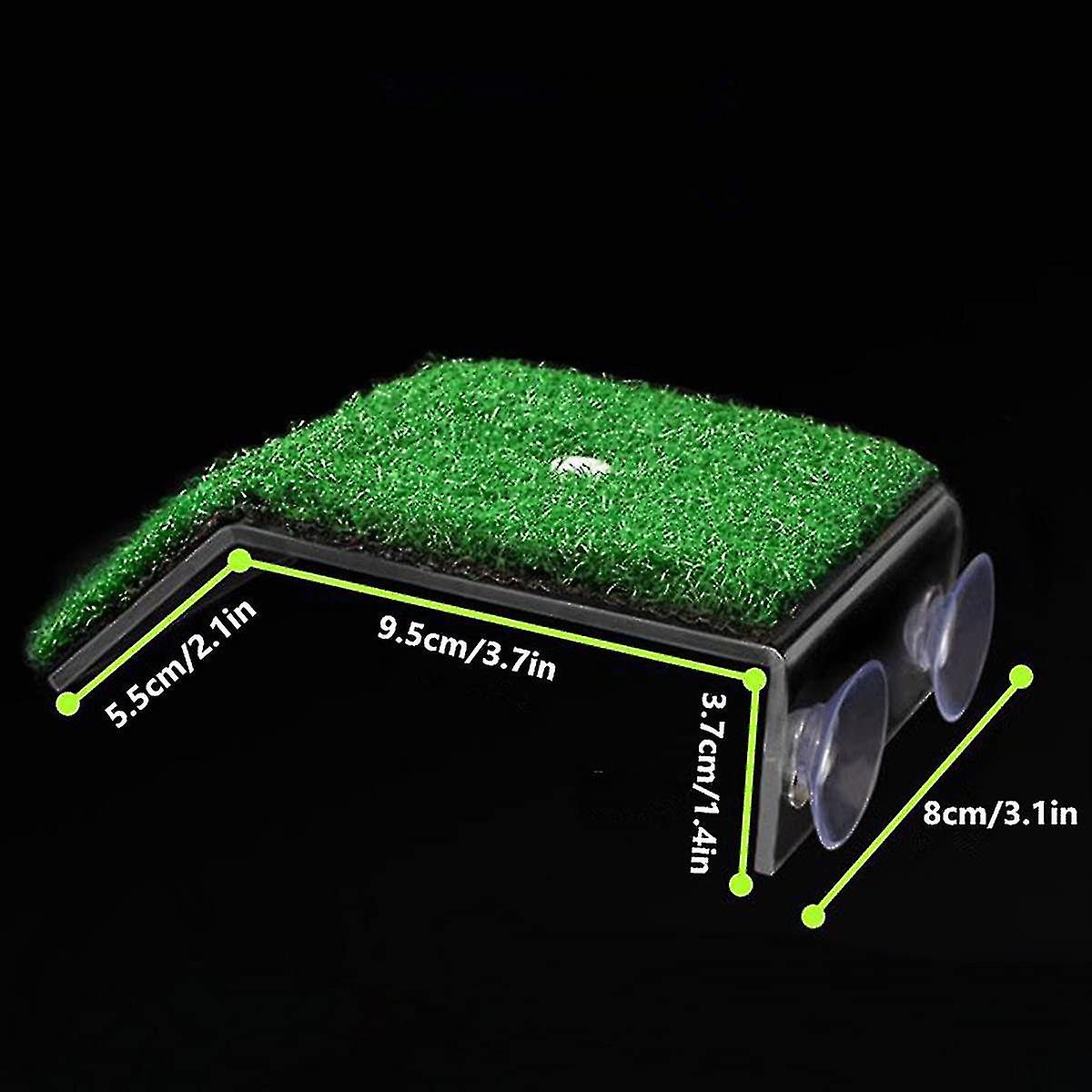 Turtle Basking Platcompatible Withm, Grass Turtle Ramp Compatible With Turtle Tank, Reptile S