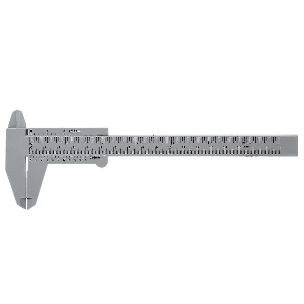 2pcs Micrometer Measuring Instrument, 150MM Plastic Caliper Plastic Vernier Caliper Micrometer