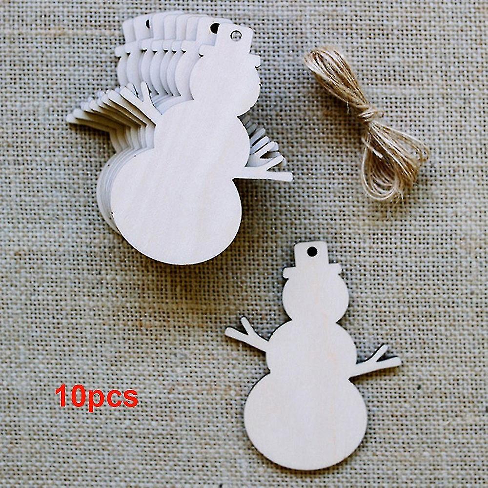 10pcs Tree Decorations Pendants Crafts Scene Layout Hanging Ornaments