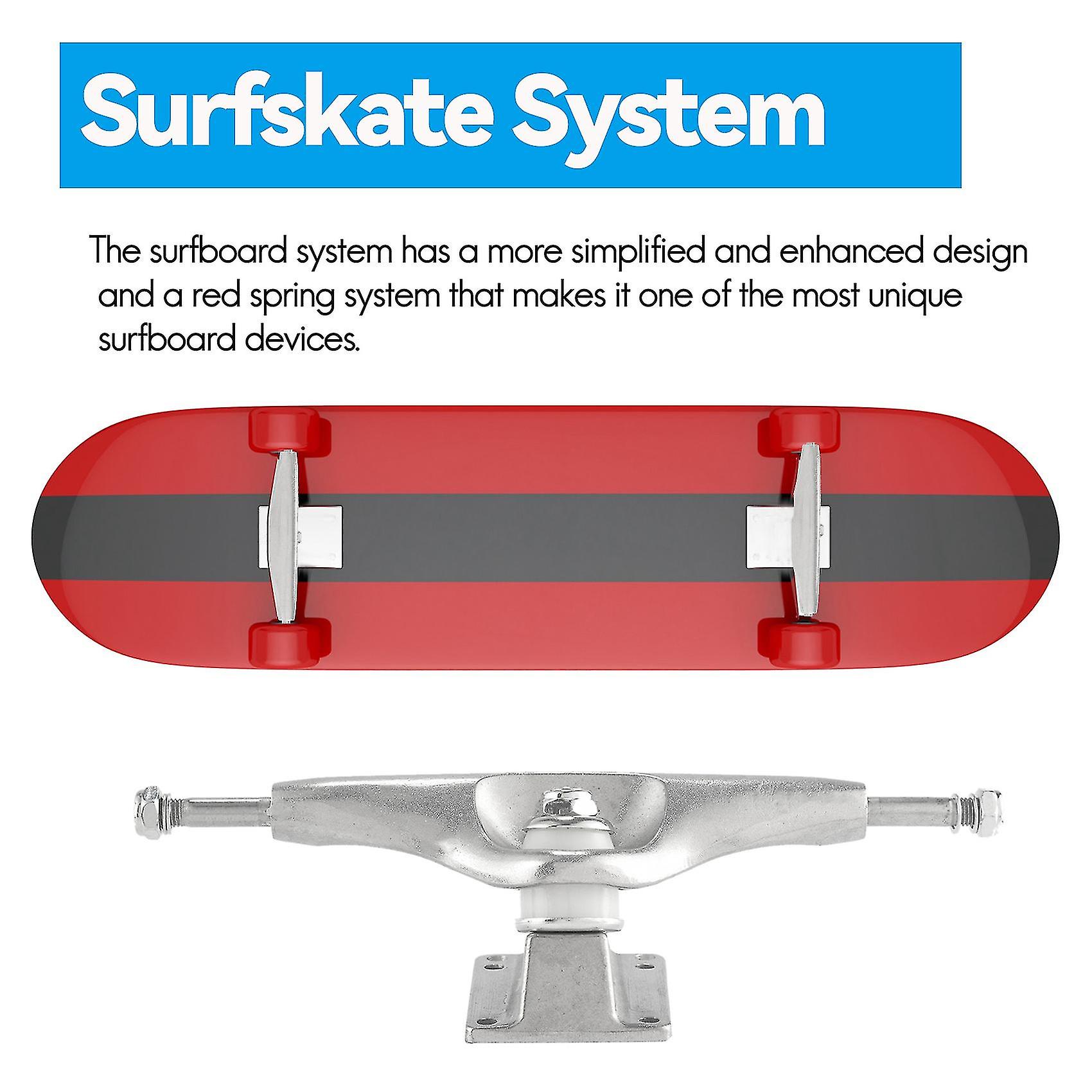 1X(ArrivéE Surf Skate Trucks Alliage 7 Pouces Land Surfboard