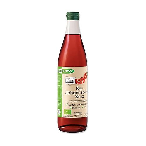Organic red currant syrup 500 ml (Currant)