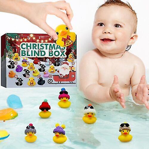 KreativeKraft Adventskalender 2025 Mit Badespielzeug - 24 Lustige Enten Für Die Badewanne
