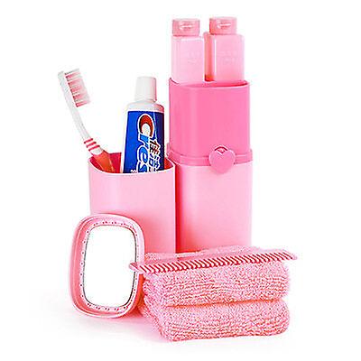 ポータブルバスルームウォッシュうがいスーツウォッシュカップトラベルキャンプシャンプーボトルセット