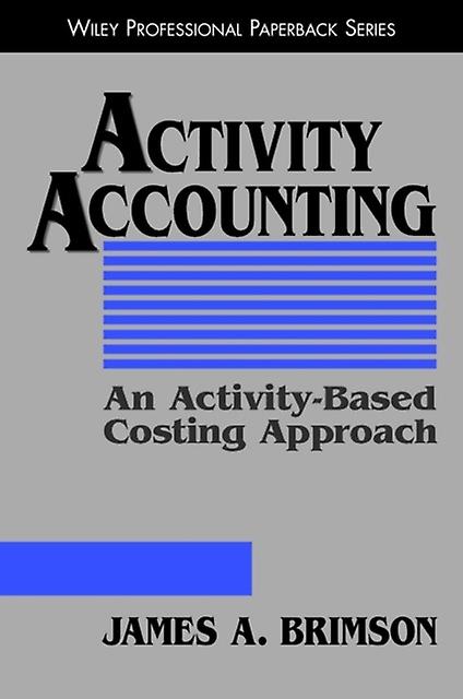 Activity Accounting by Brimson Paperback Book