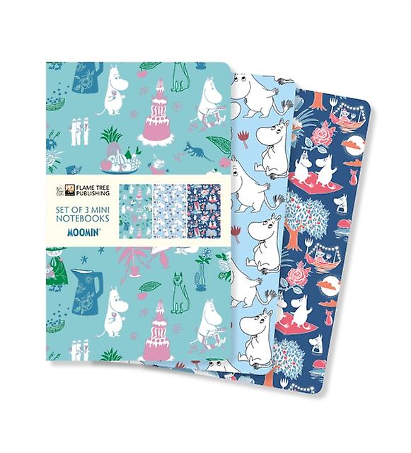 Moomin Classics Set Of 3 Mini Notebooks Paperback Book